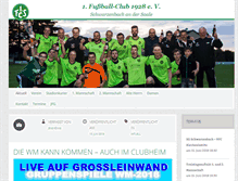 Tablet Screenshot of fc-schwarzenbach.de